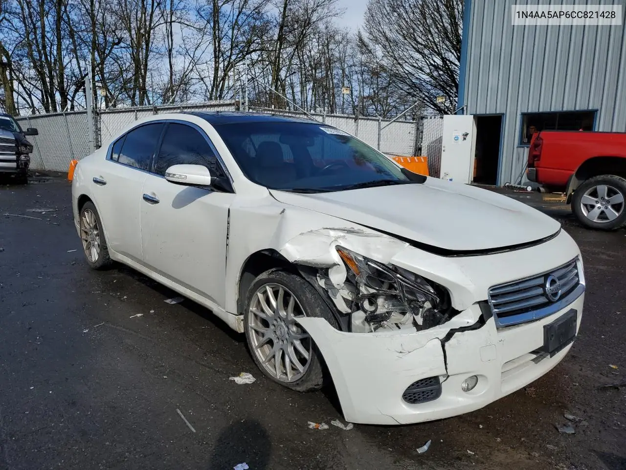 2012 Nissan Maxima S VIN: 1N4AA5AP6CC821428 Lot: 49216605