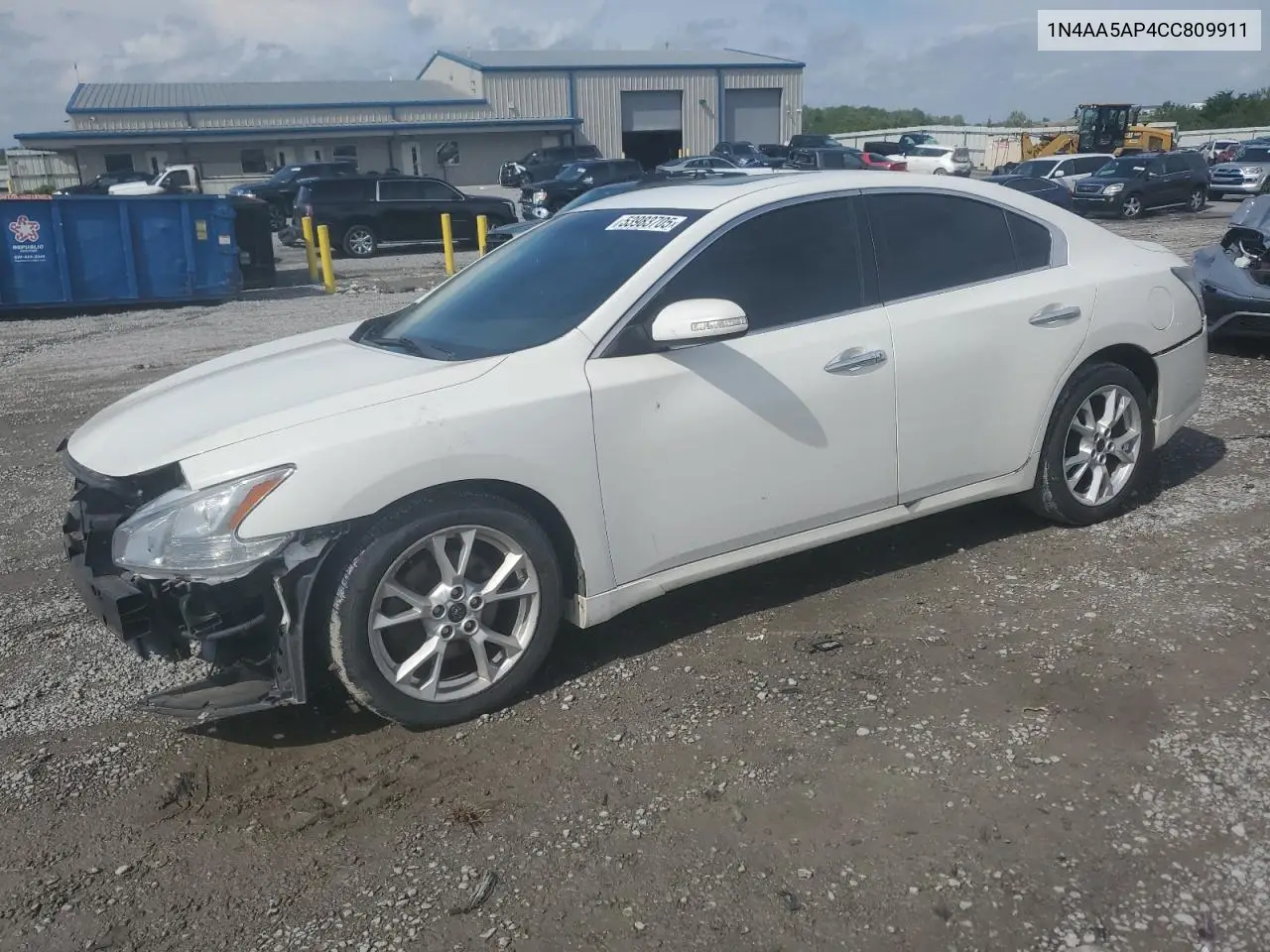 2012 Nissan Maxima S VIN: 1N4AA5AP4CC809911 Lot: 53983705