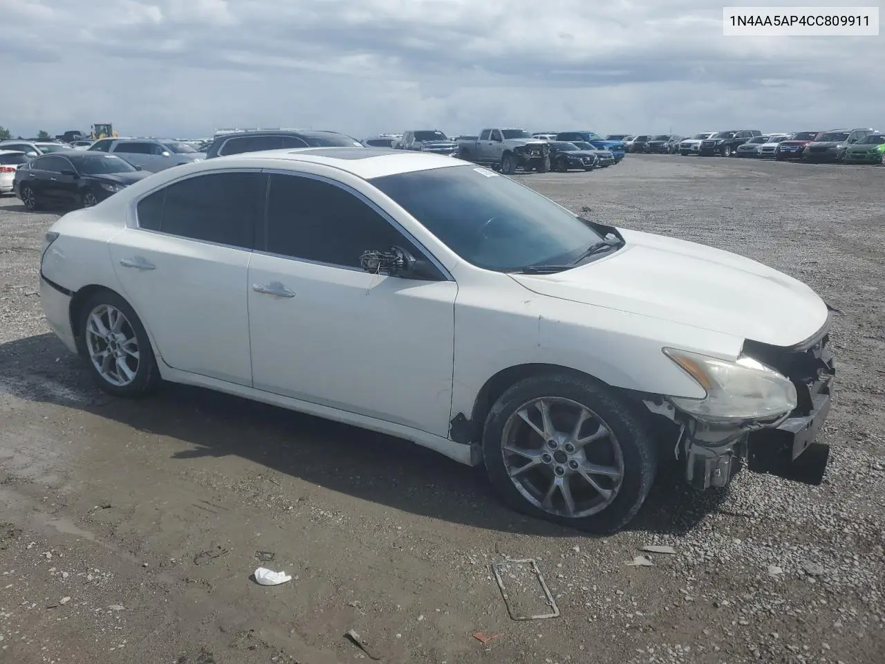 2012 Nissan Maxima S VIN: 1N4AA5AP4CC809911 Lot: 53983705
