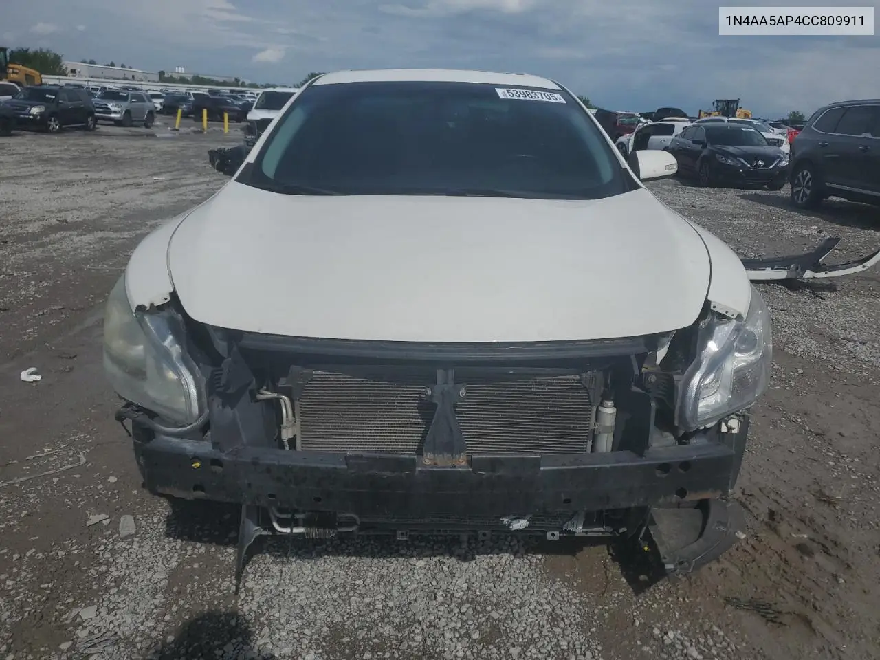 2012 Nissan Maxima S VIN: 1N4AA5AP4CC809911 Lot: 53983705