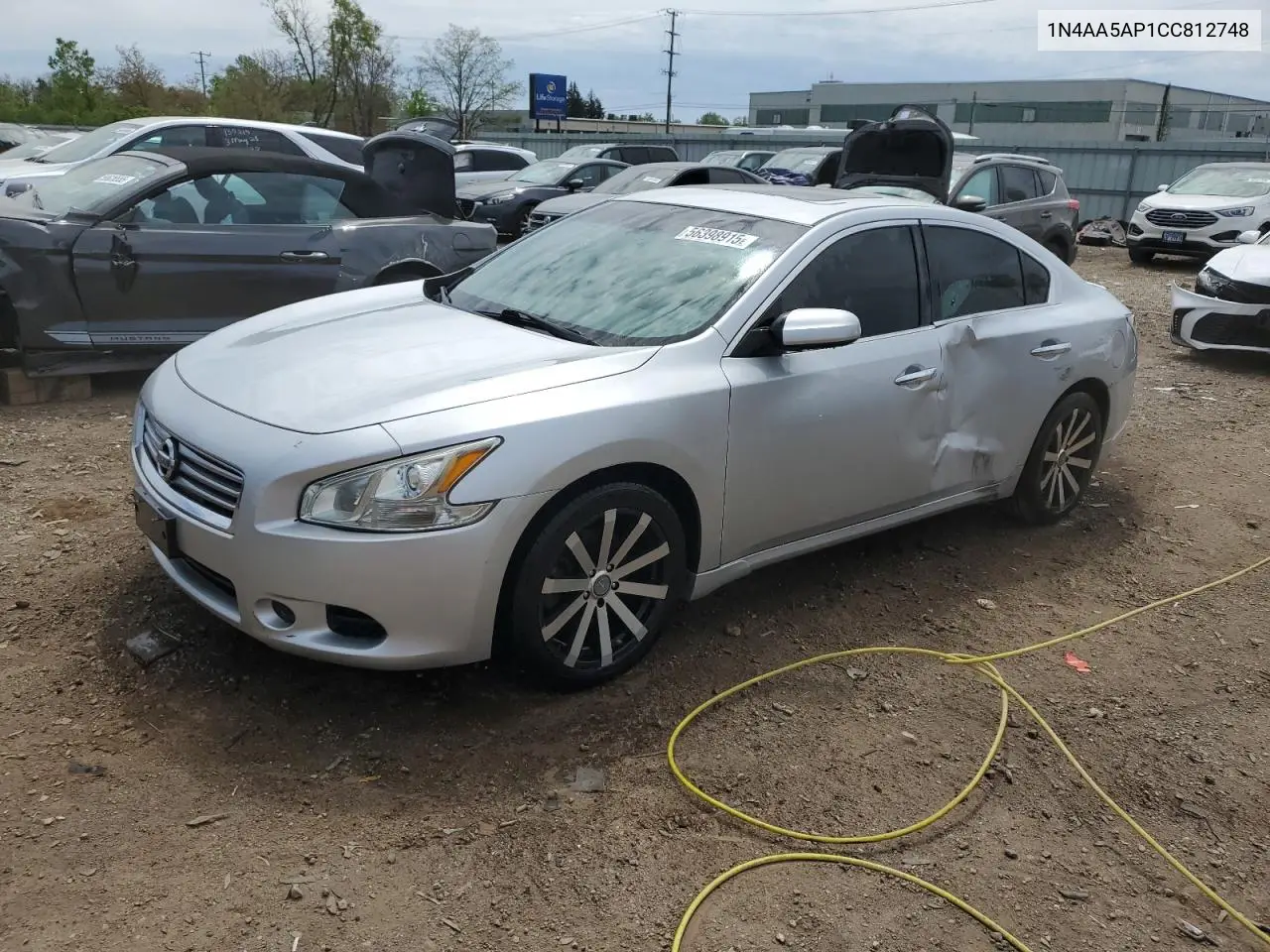 2012 Nissan Maxima S VIN: 1N4AA5AP1CC812748 Lot: 56398915
