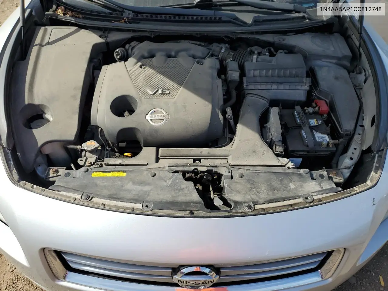 2012 Nissan Maxima S VIN: 1N4AA5AP1CC812748 Lot: 56398915