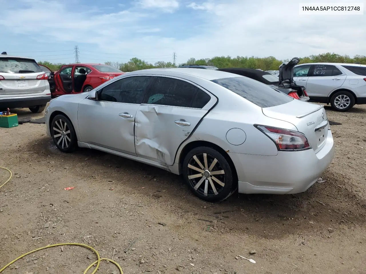 2012 Nissan Maxima S VIN: 1N4AA5AP1CC812748 Lot: 56398915