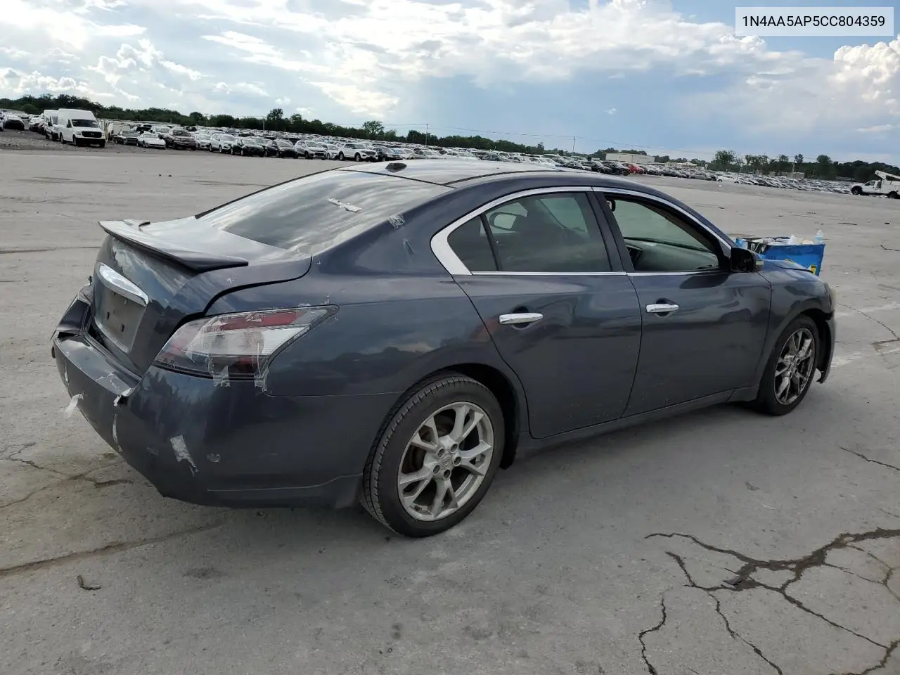 2012 Nissan Maxima S VIN: 1N4AA5AP5CC804359 Lot: 56474995
