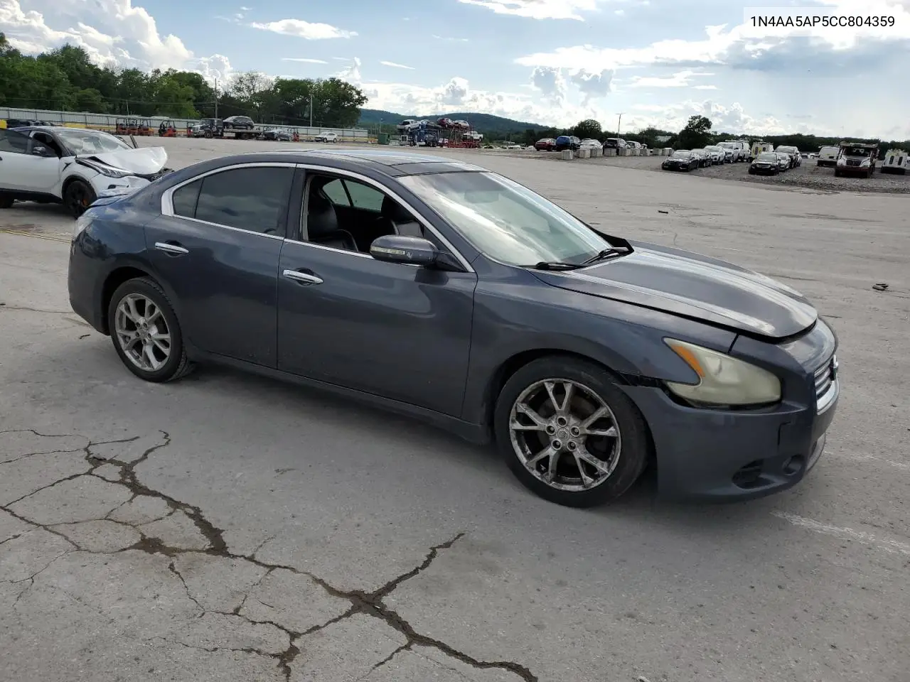 2012 Nissan Maxima S VIN: 1N4AA5AP5CC804359 Lot: 56474995