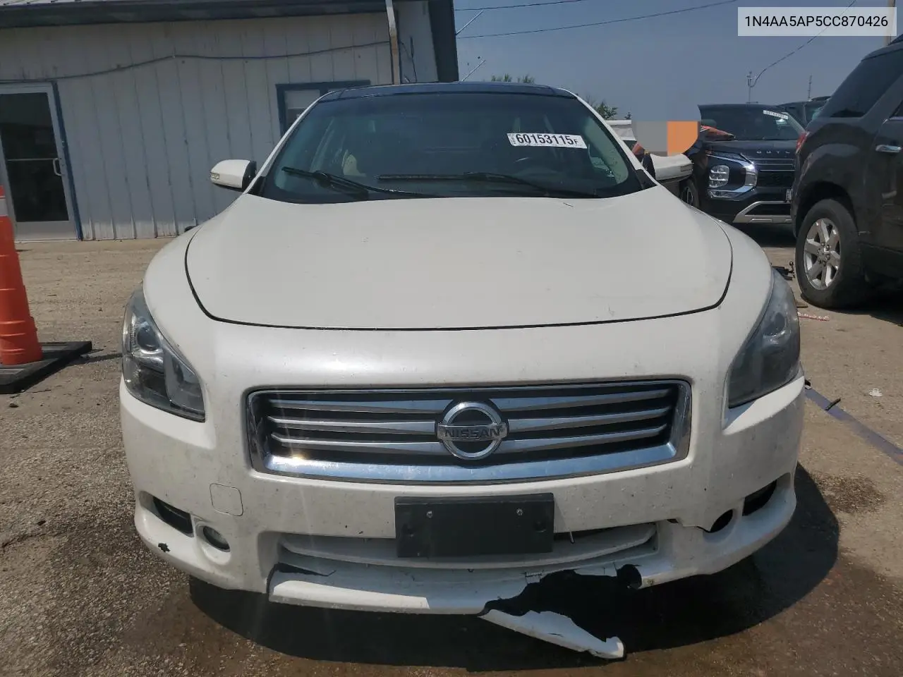 2012 Nissan Maxima S VIN: 1N4AA5AP5CC870426 Lot: 60153115