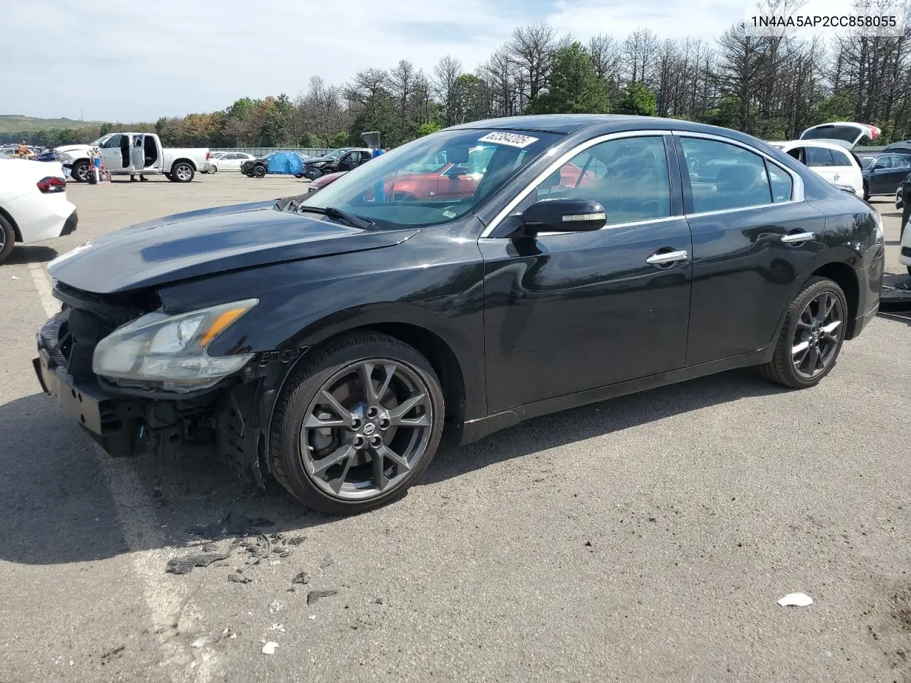 2012 Nissan Maxima S VIN: 1N4AA5AP2CC858055 Lot: 62384205