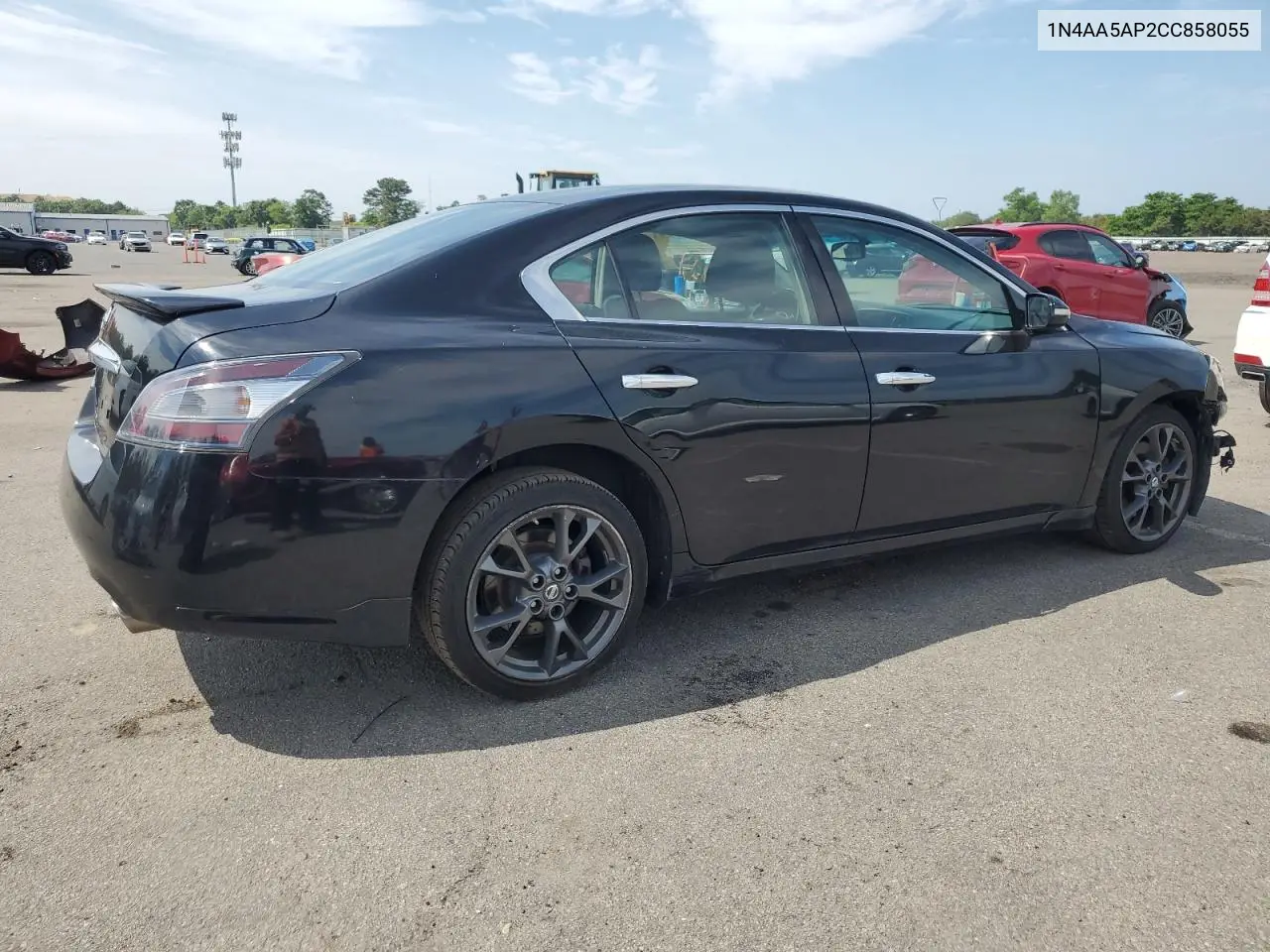 2012 Nissan Maxima S VIN: 1N4AA5AP2CC858055 Lot: 62384205