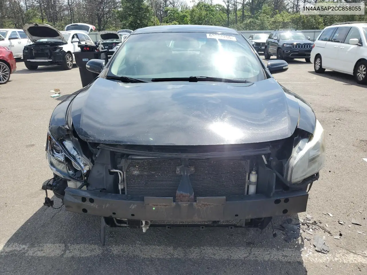 2012 Nissan Maxima S VIN: 1N4AA5AP2CC858055 Lot: 62384205