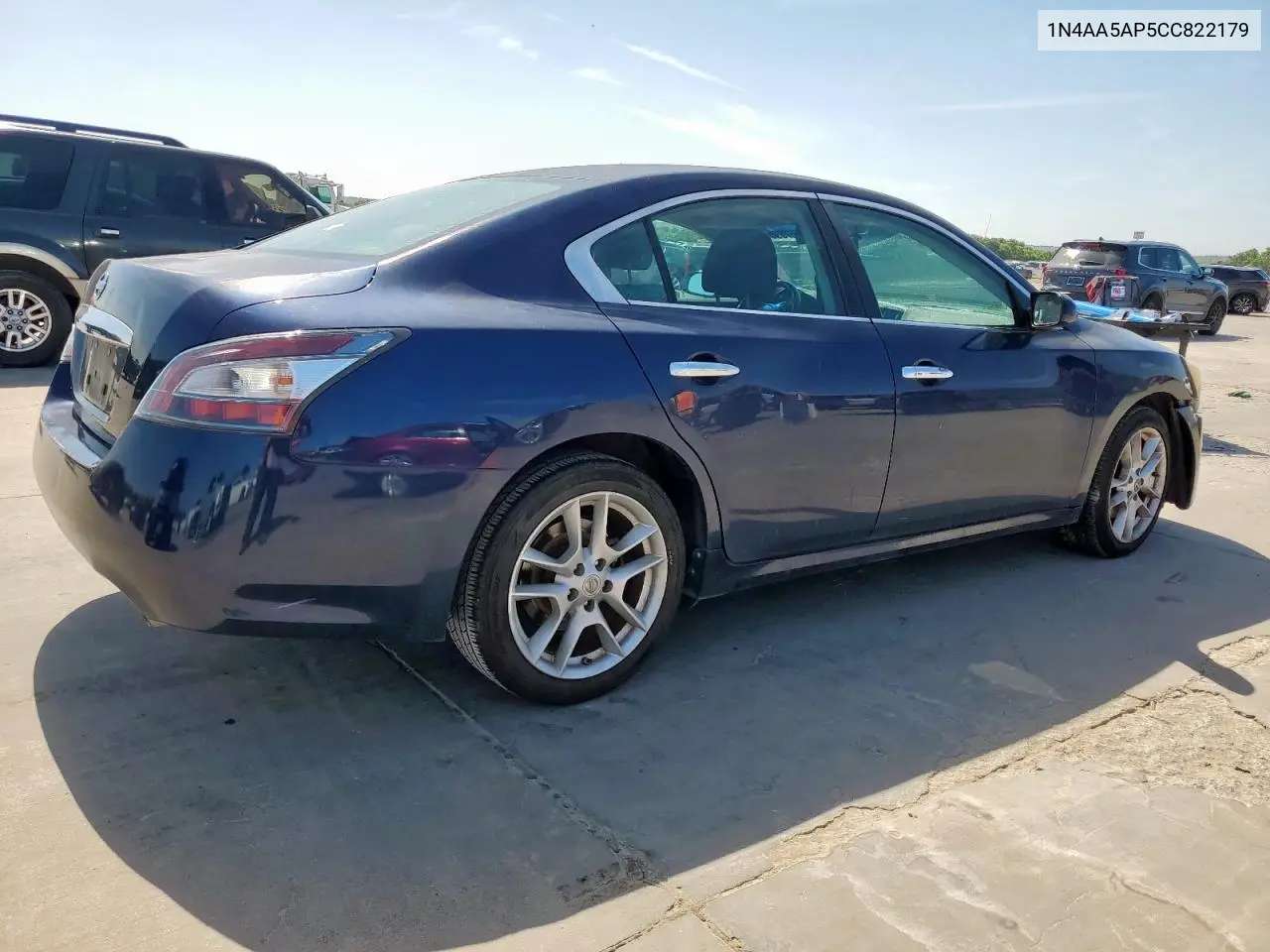 2012 Nissan Maxima S VIN: 1N4AA5AP5CC822179 Lot: 65757895