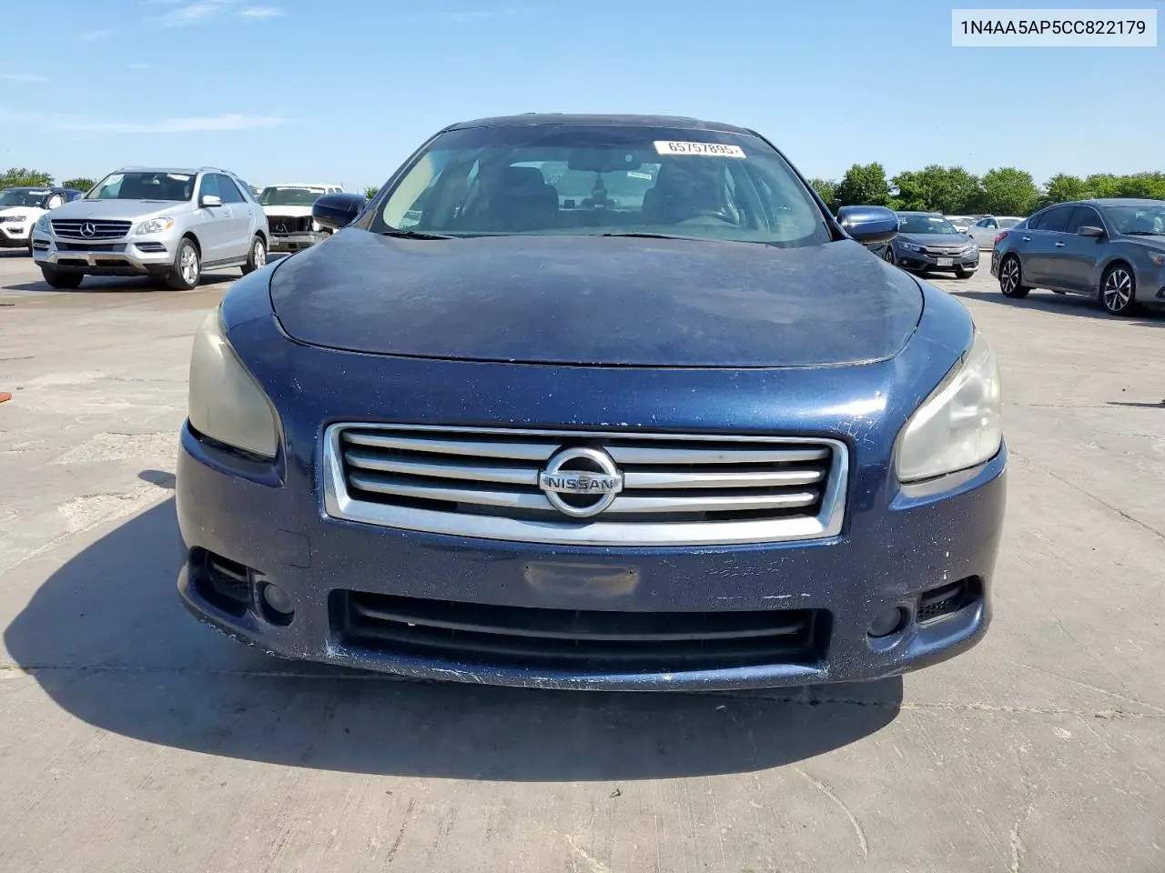 2012 Nissan Maxima S VIN: 1N4AA5AP5CC822179 Lot: 65757895