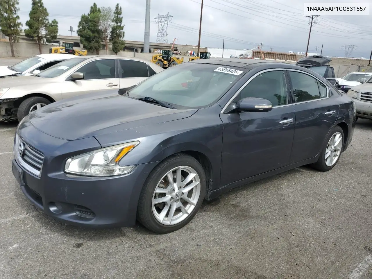 2012 Nissan Maxima S VIN: 1N4AA5AP1CC831557 Lot: 65856425