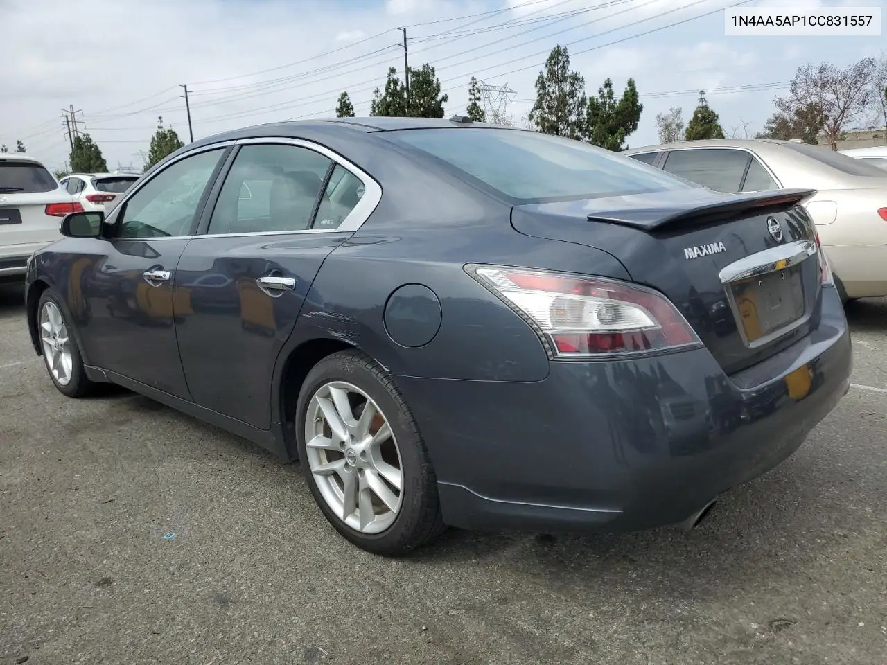 2012 Nissan Maxima S VIN: 1N4AA5AP1CC831557 Lot: 65856425