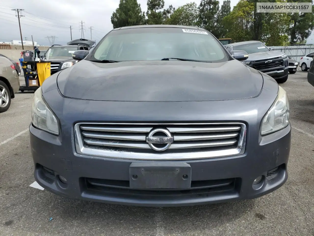 2012 Nissan Maxima S VIN: 1N4AA5AP1CC831557 Lot: 65856425