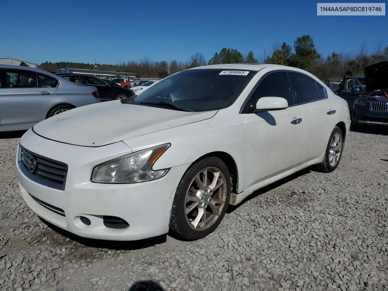 2013 Nissan Maxima S VIN: 1N4AA5AP8DC819746 Lot: 49894355