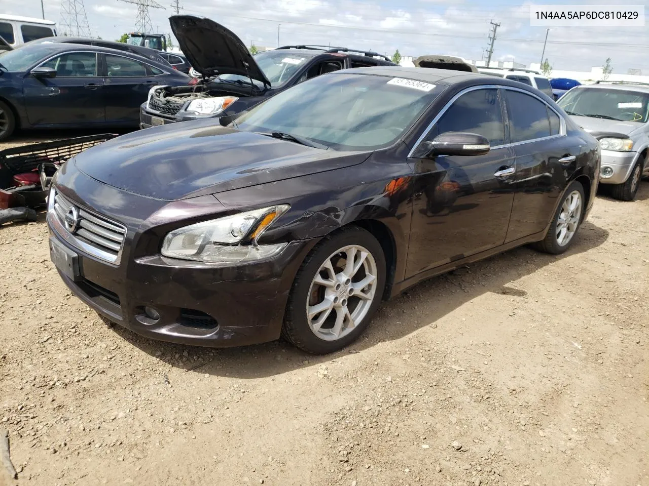 2013 Nissan Maxima S VIN: 1N4AA5AP6DC810429 Lot: 55765364