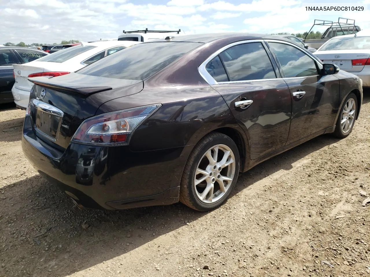 2013 Nissan Maxima S VIN: 1N4AA5AP6DC810429 Lot: 55765364