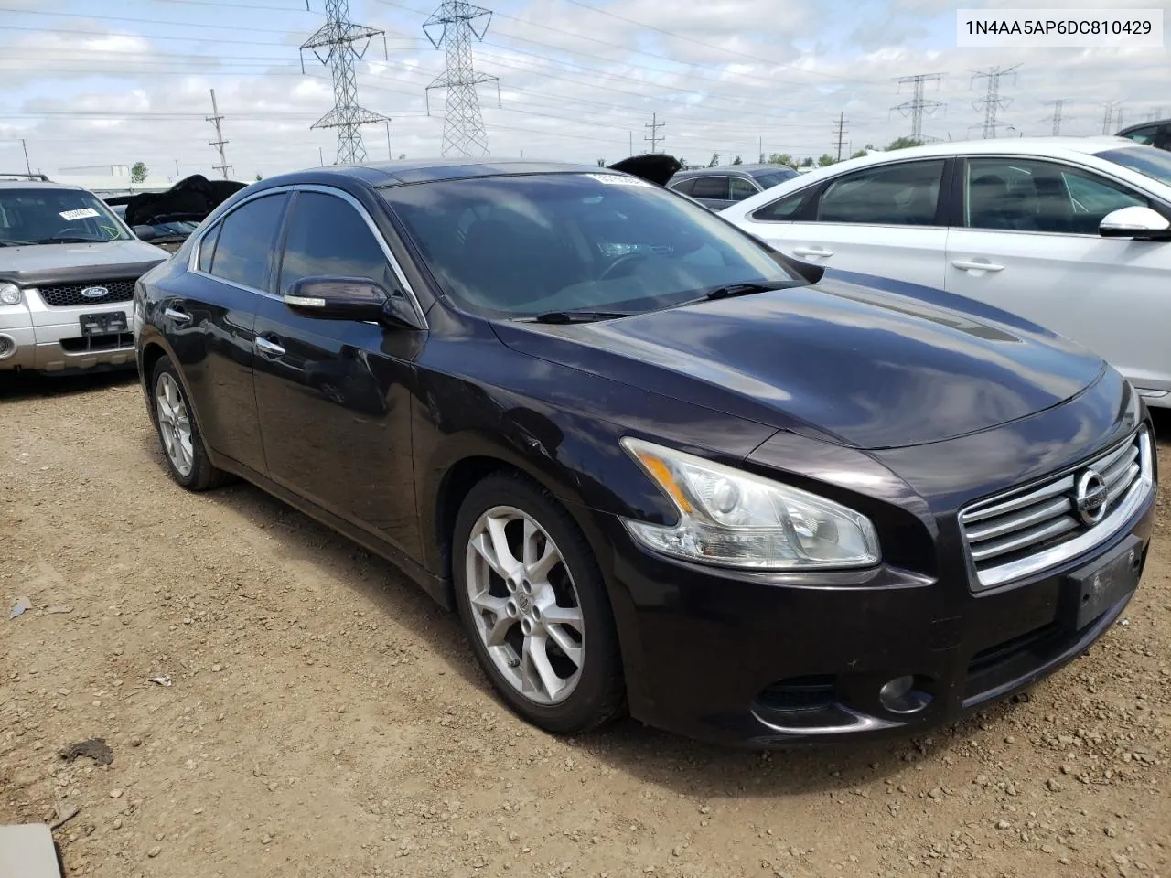 2013 Nissan Maxima S VIN: 1N4AA5AP6DC810429 Lot: 55765364
