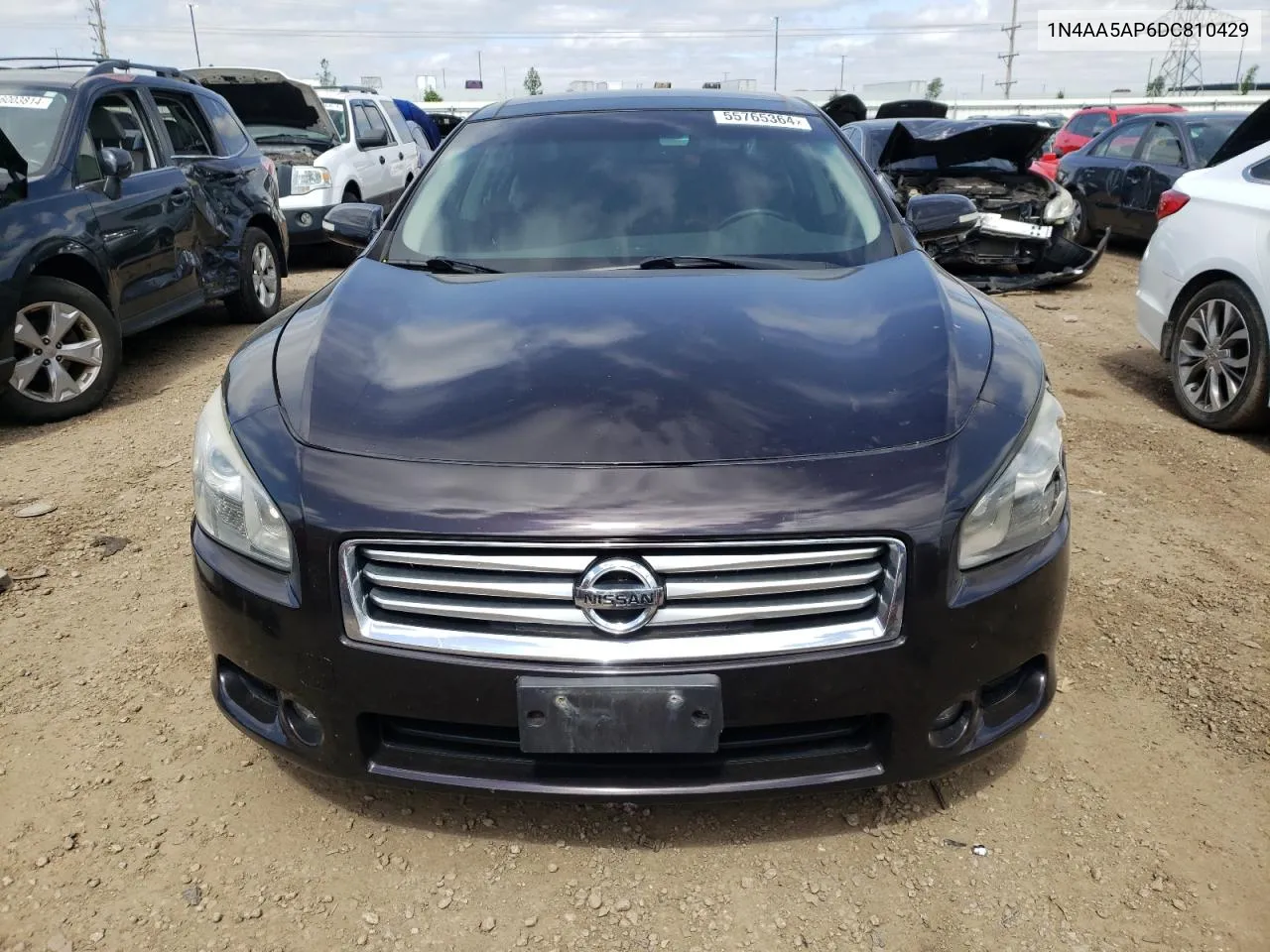 2013 Nissan Maxima S VIN: 1N4AA5AP6DC810429 Lot: 55765364