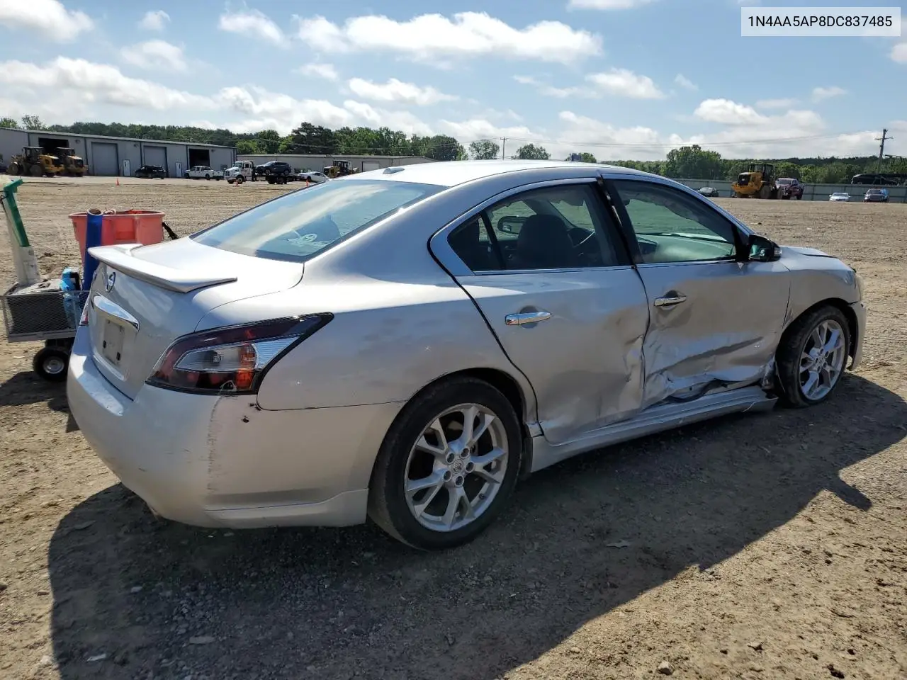 2013 Nissan Maxima S VIN: 1N4AA5AP8DC837485 Lot: 56839575