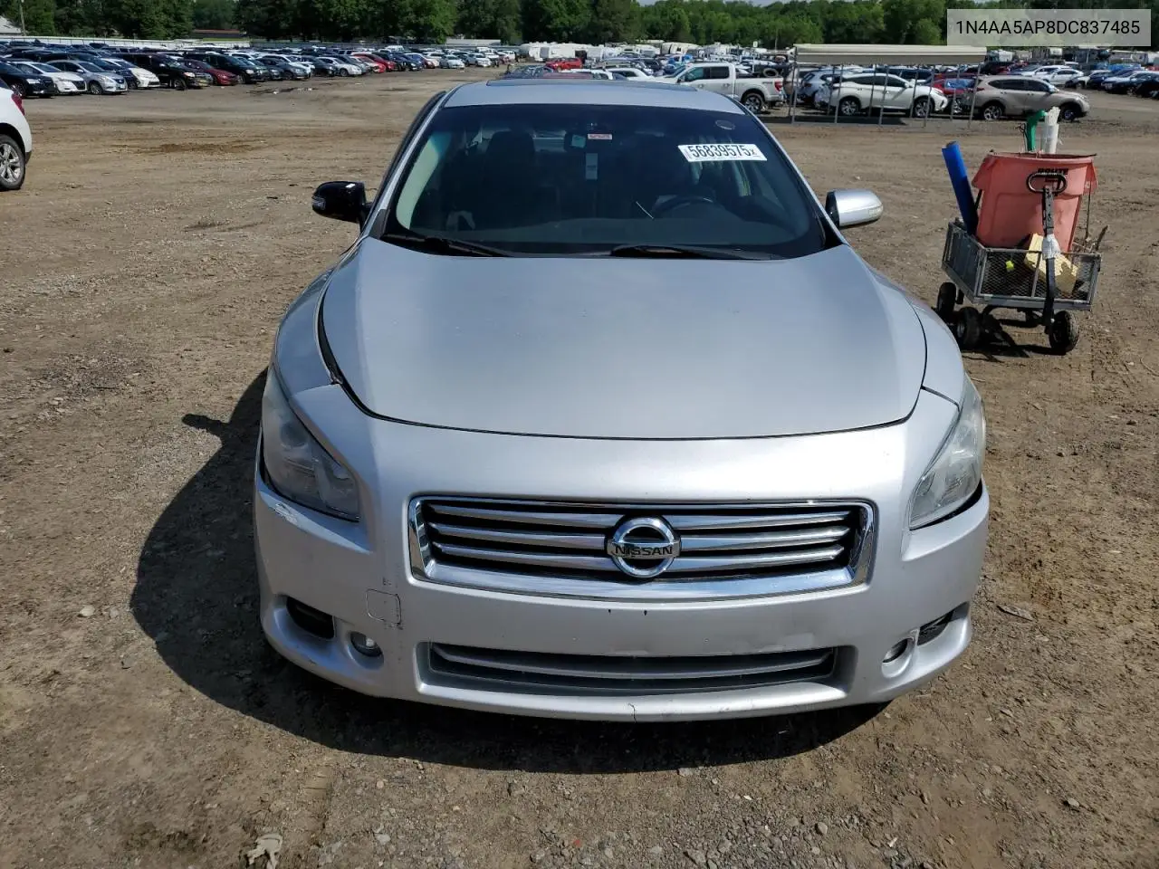 2013 Nissan Maxima S VIN: 1N4AA5AP8DC837485 Lot: 56839575