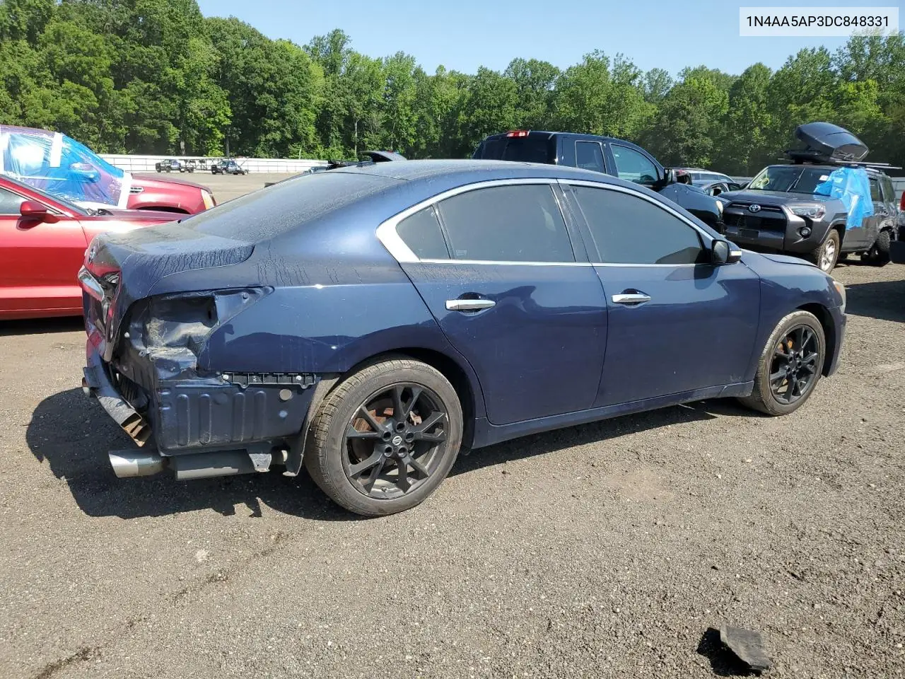 2013 Nissan Maxima S VIN: 1N4AA5AP3DC848331 Lot: 61932795