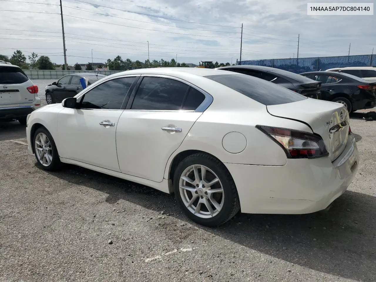 2013 Nissan Maxima S VIN: 1N4AA5AP7DC804140 Lot: 62725345
