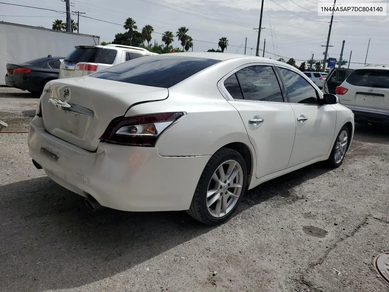 2013 Nissan Maxima S VIN: 1N4AA5AP7DC804140 Lot: 62725345