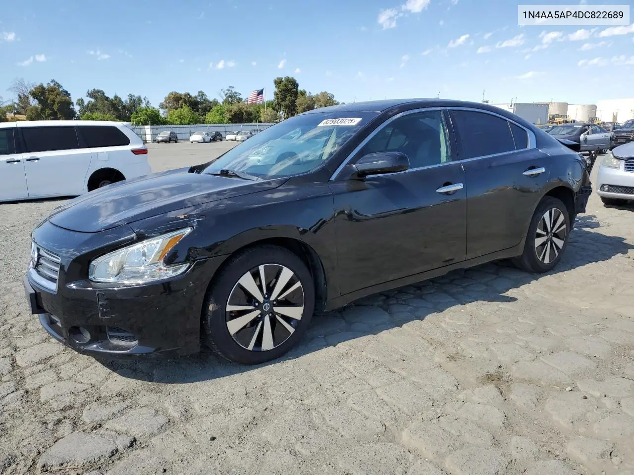 2013 Nissan Maxima S VIN: 1N4AA5AP4DC822689 Lot: 62903025