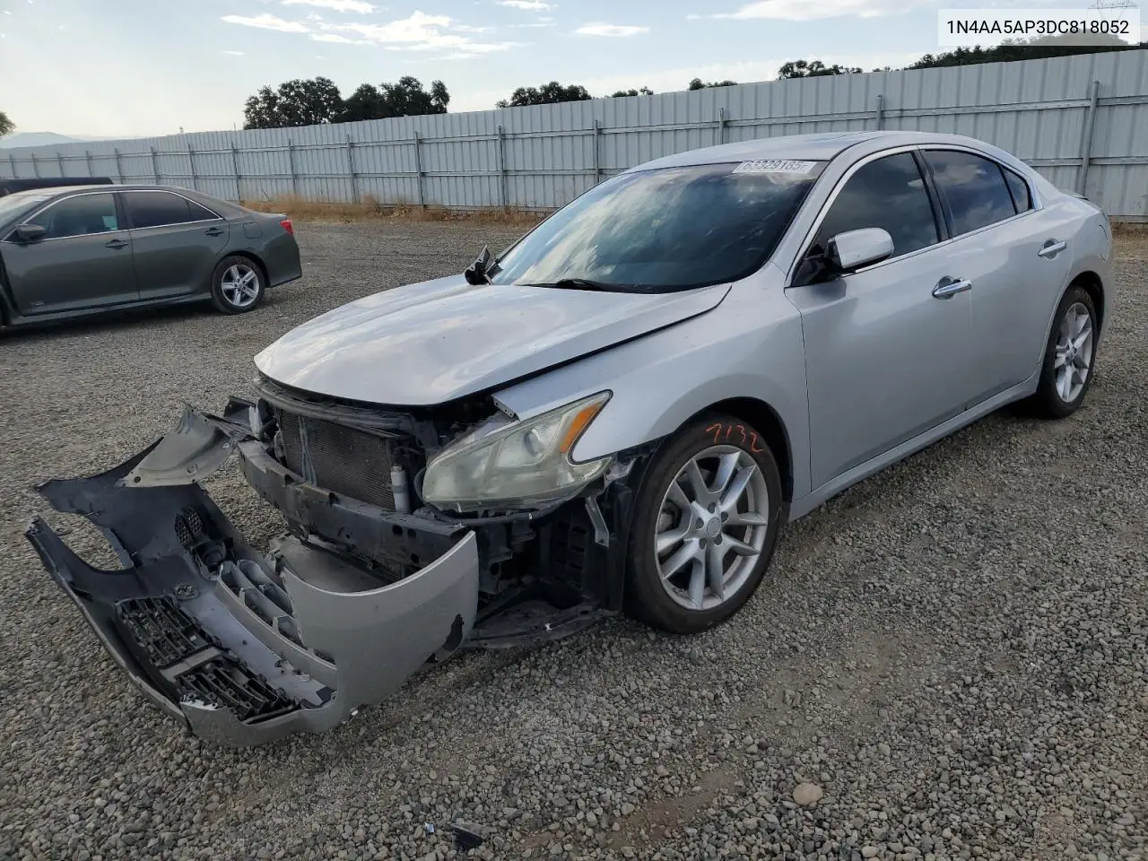 2013 Nissan Maxima S VIN: 1N4AA5AP3DC818052 Lot: 63329185