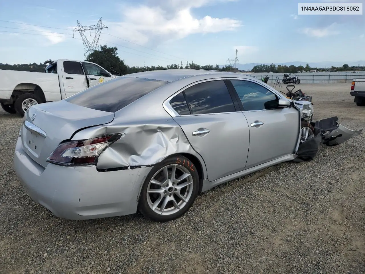 2013 Nissan Maxima S VIN: 1N4AA5AP3DC818052 Lot: 63329185