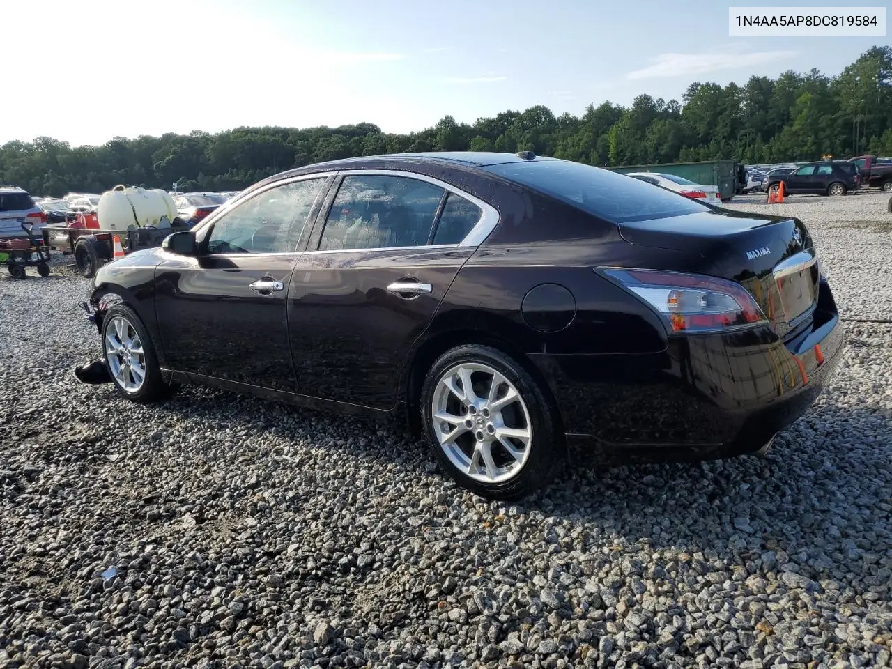 2013 Nissan Maxima S VIN: 1N4AA5AP8DC819584 Lot: 65779645