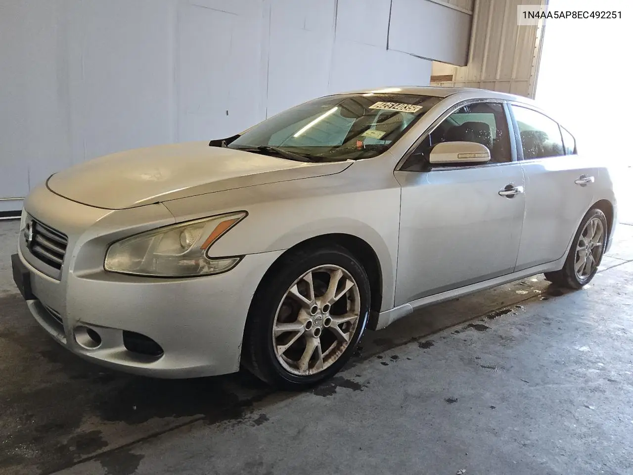2014 Nissan Maxima S VIN: 1N4AA5AP8EC492251 Lot: 42514035
