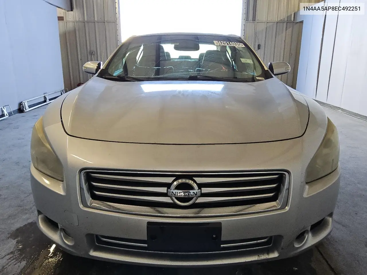 2014 Nissan Maxima S VIN: 1N4AA5AP8EC492251 Lot: 42514035
