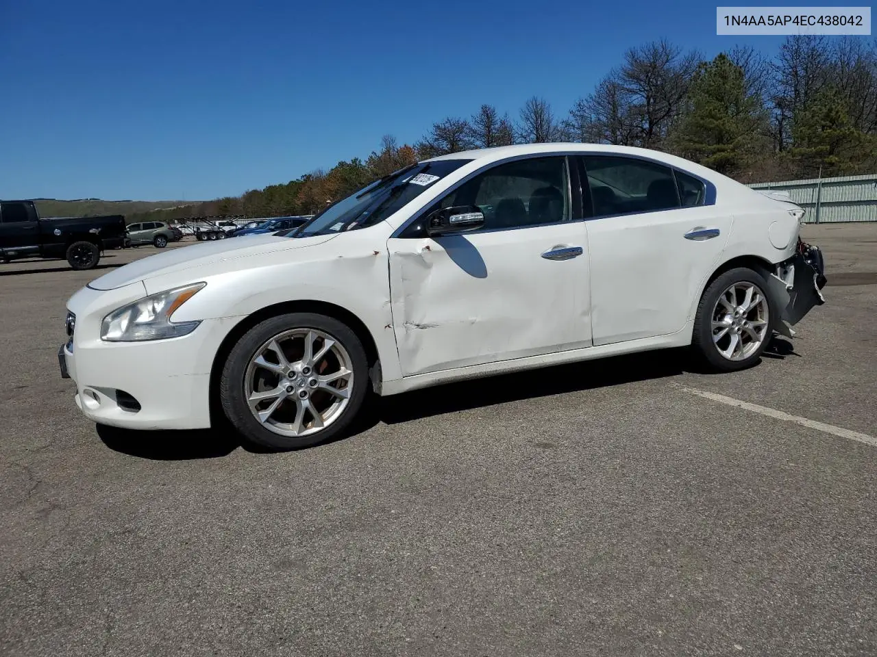 2014 Nissan Maxima S VIN: 1N4AA5AP4EC438042 Lot: 50982125