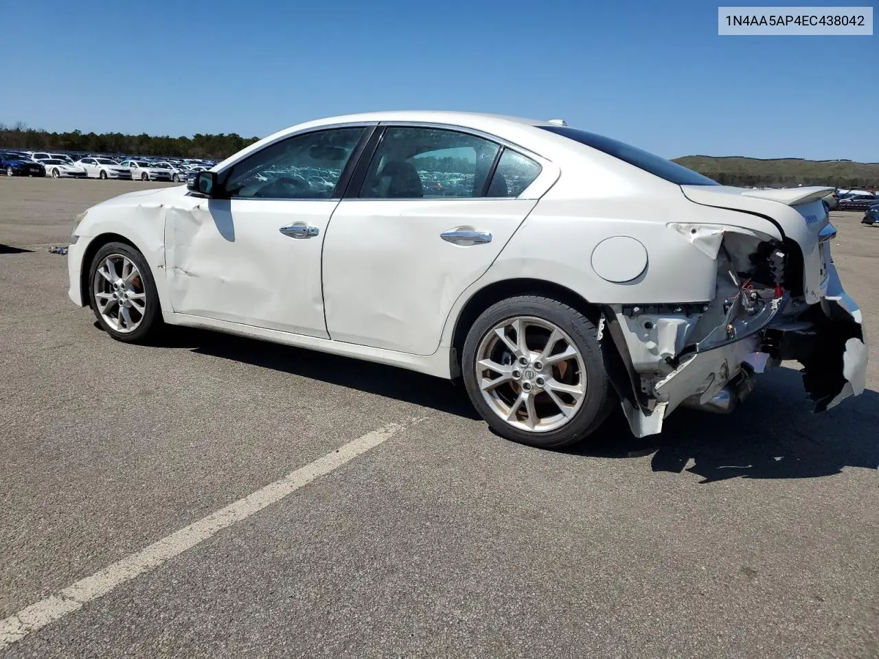 2014 Nissan Maxima S VIN: 1N4AA5AP4EC438042 Lot: 50982125