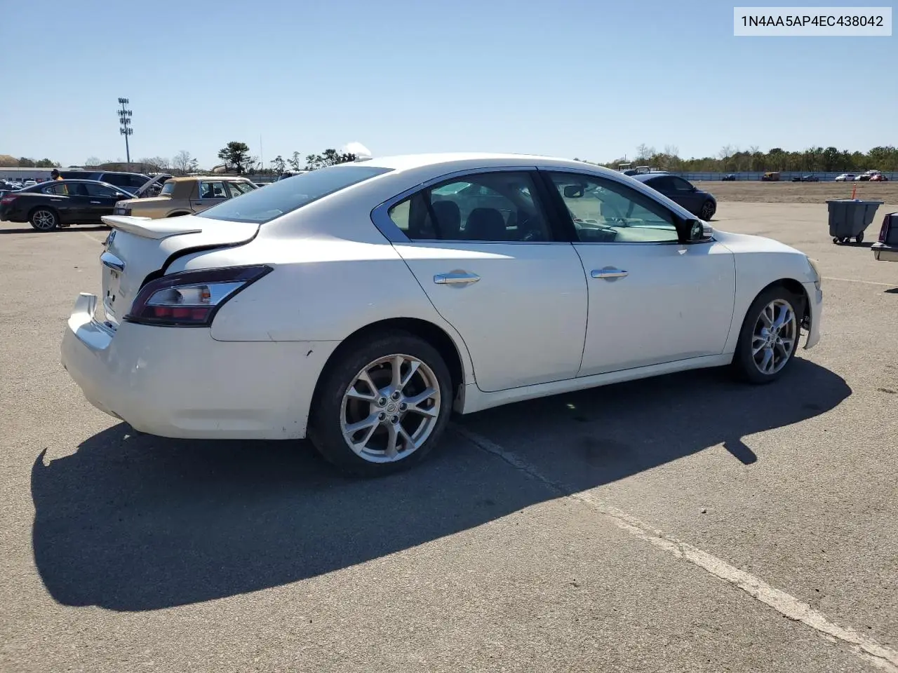 2014 Nissan Maxima S VIN: 1N4AA5AP4EC438042 Lot: 50982125