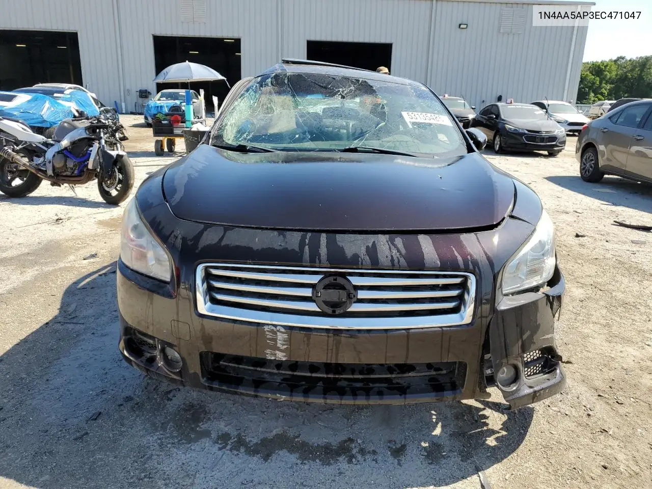 2014 Nissan Maxima S VIN: 1N4AA5AP3EC471047 Lot: 53135485