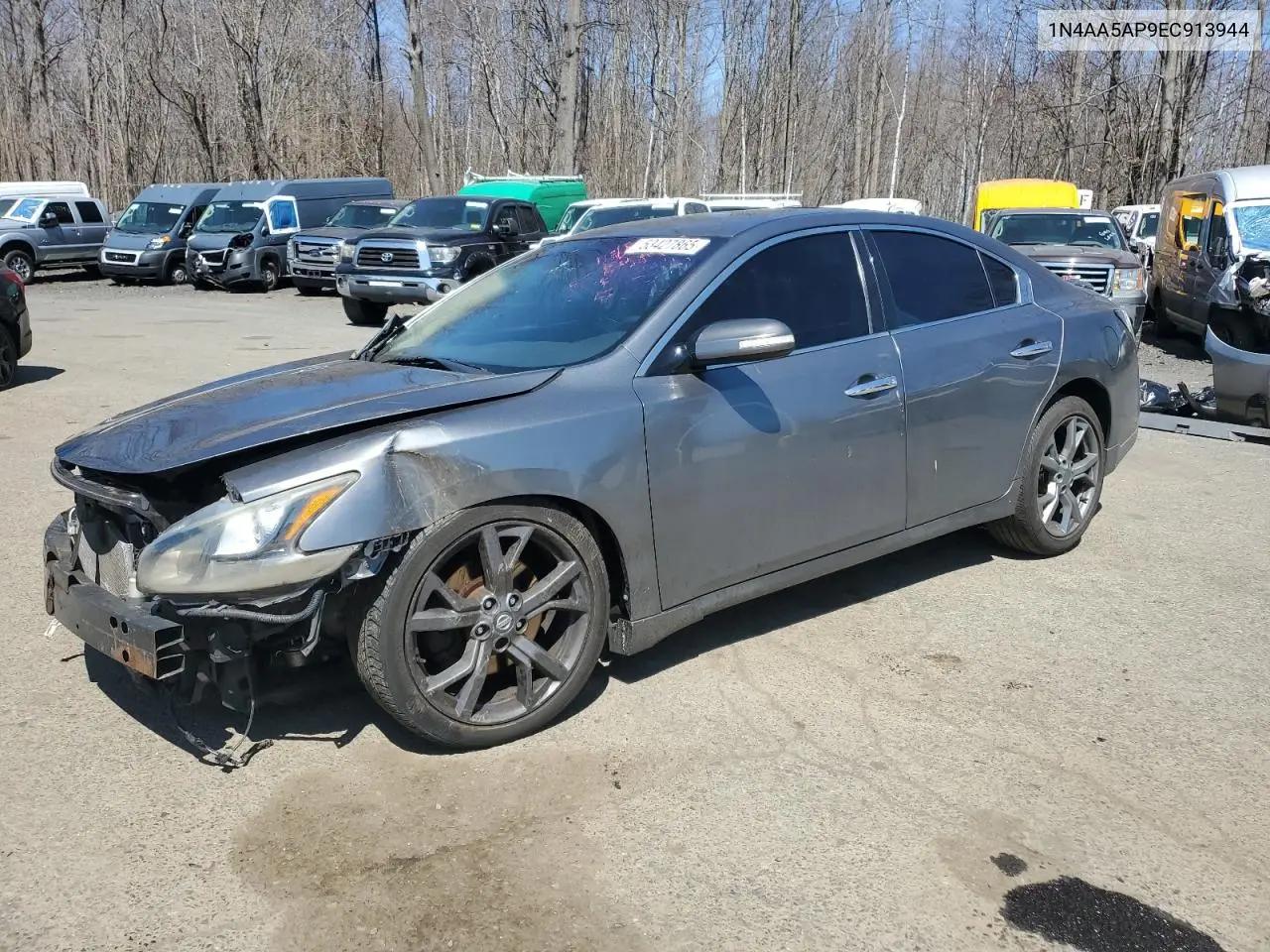 2014 Nissan Maxima S VIN: 1N4AA5AP9EC913944 Lot: 53427865