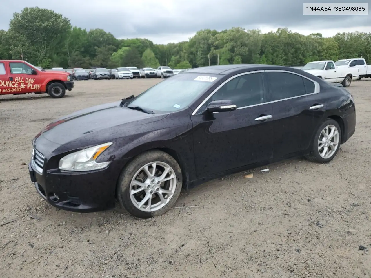 2014 Nissan Maxima S VIN: 1N4AA5AP3EC498085 Lot: 54501085