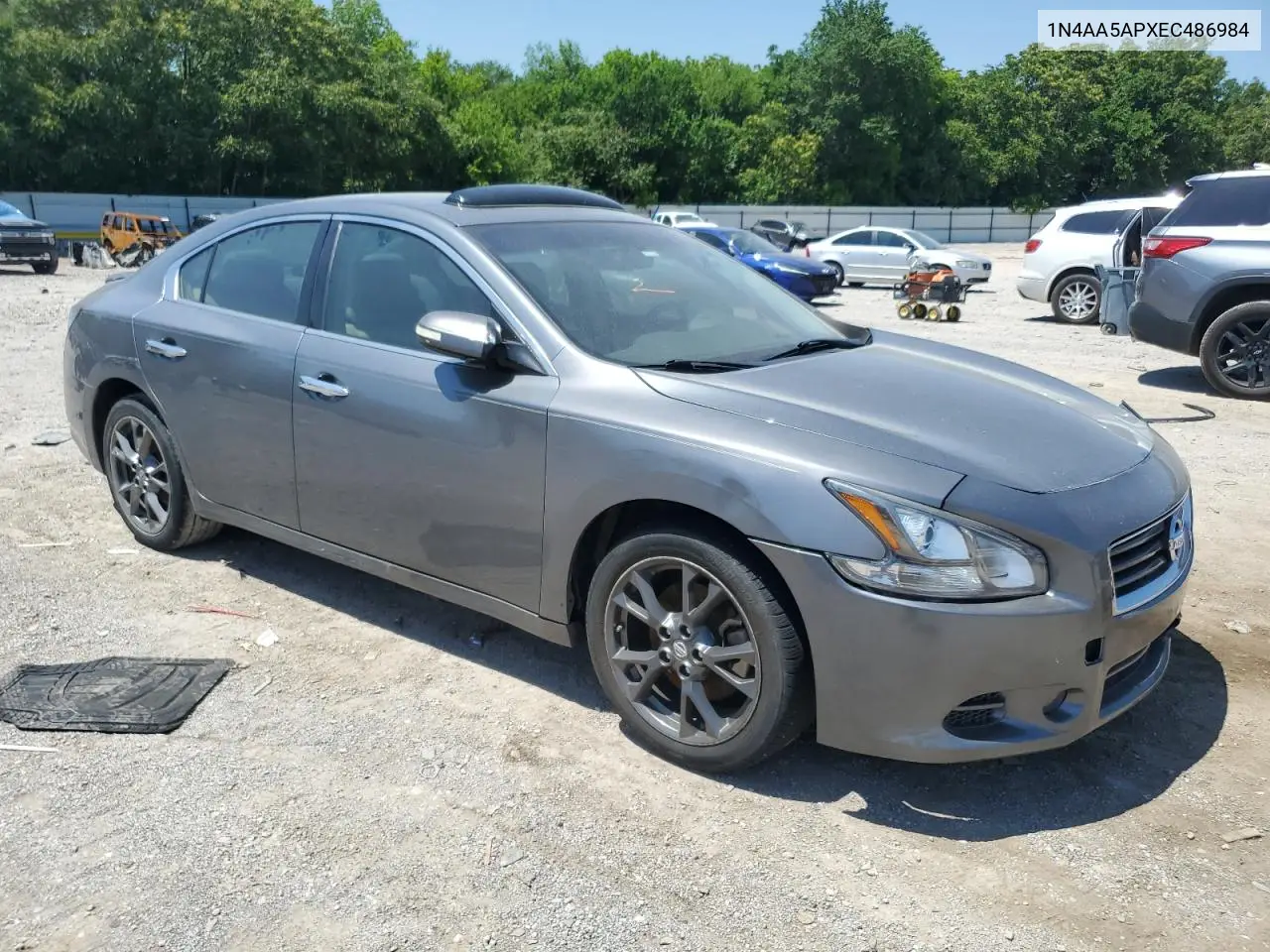 2014 Nissan Maxima S VIN: 1N4AA5APXEC486984 Lot: 56158455