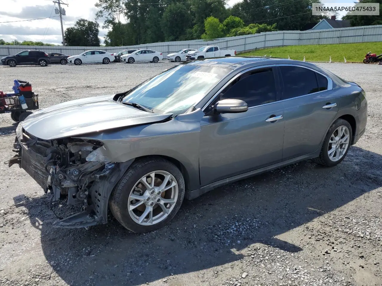 2014 Nissan Maxima S VIN: 1N4AA5AP6EC475433 Lot: 56485315