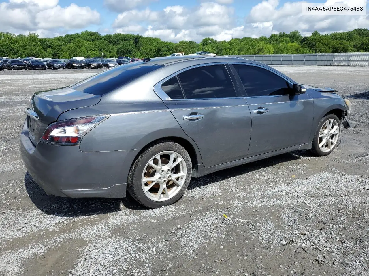 2014 Nissan Maxima S VIN: 1N4AA5AP6EC475433 Lot: 56485315