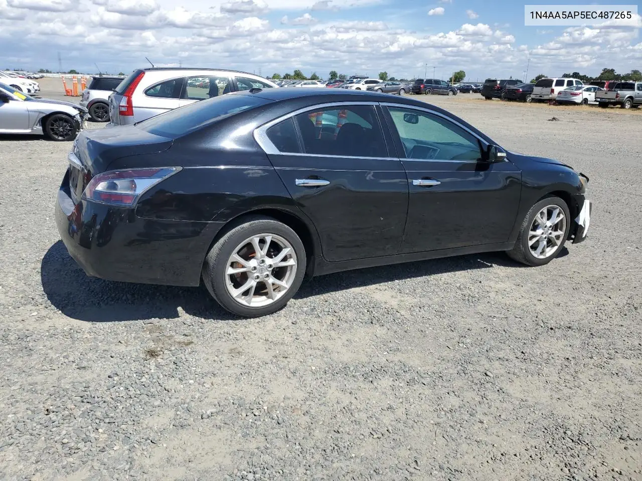 2014 Nissan Maxima S VIN: 1N4AA5AP5EC487265 Lot: 56600695