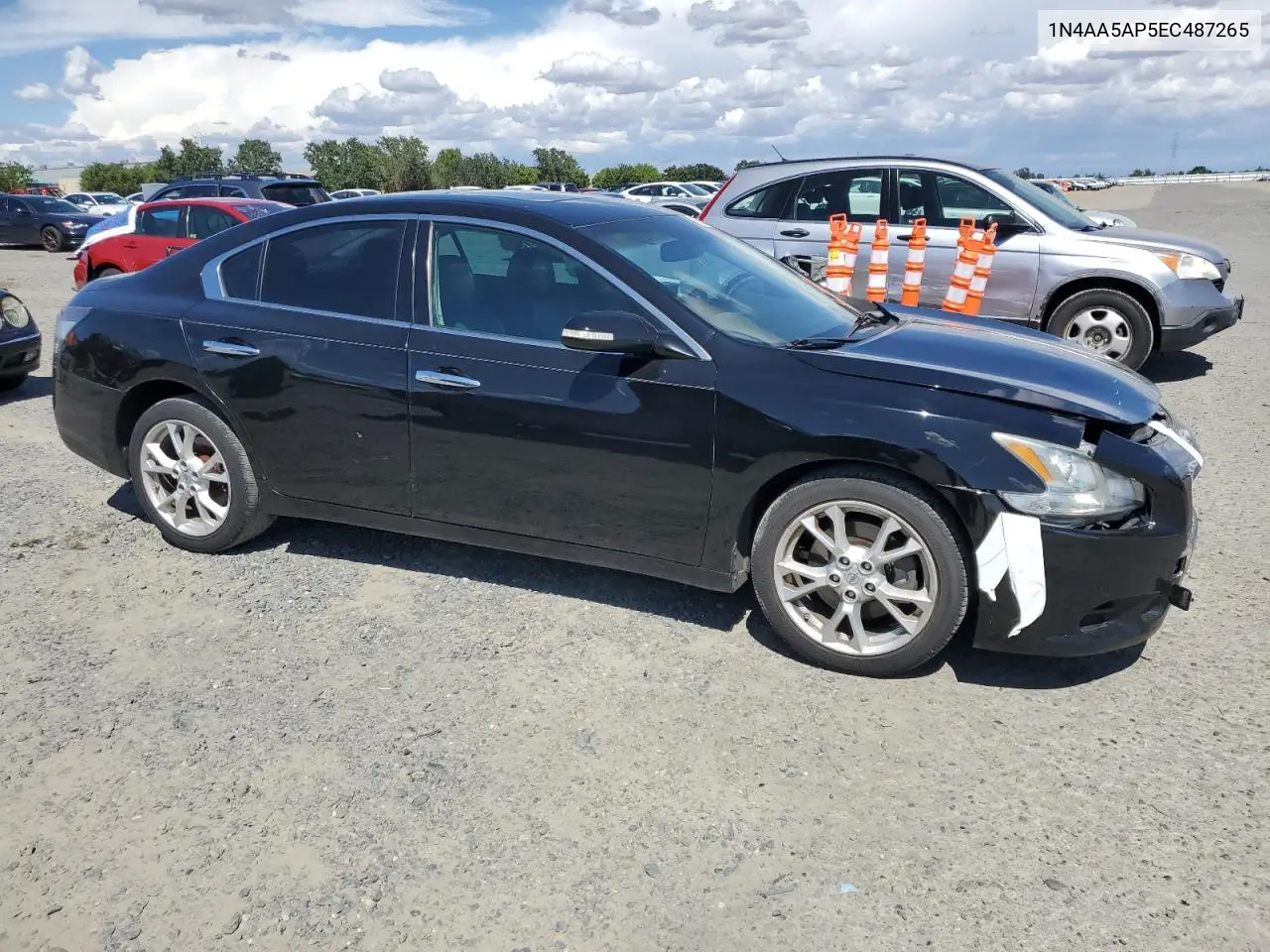 2014 Nissan Maxima S VIN: 1N4AA5AP5EC487265 Lot: 56600695