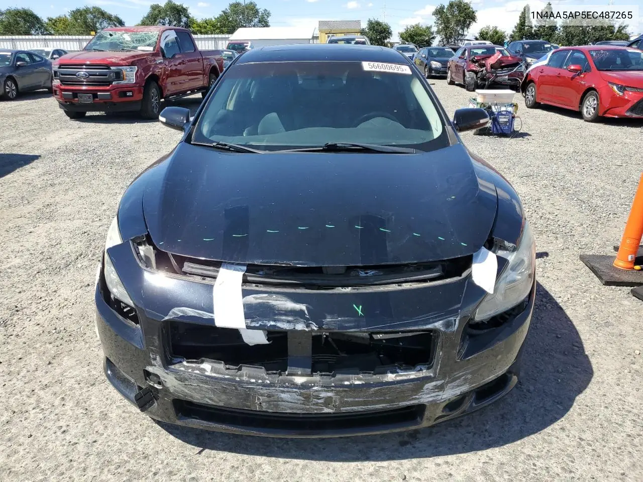 2014 Nissan Maxima S VIN: 1N4AA5AP5EC487265 Lot: 56600695