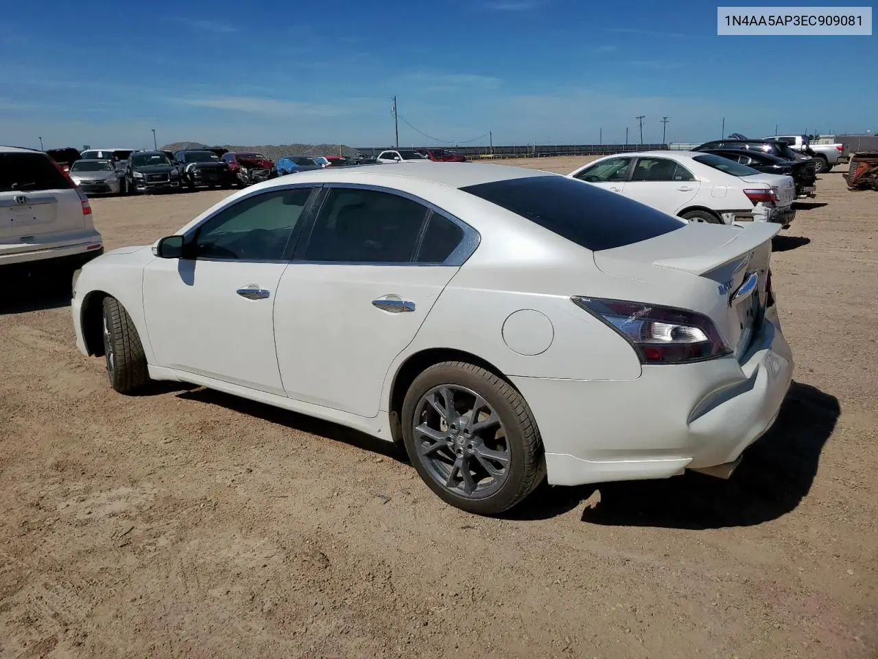 2014 Nissan Maxima S VIN: 1N4AA5AP3EC909081 Lot: 56753955