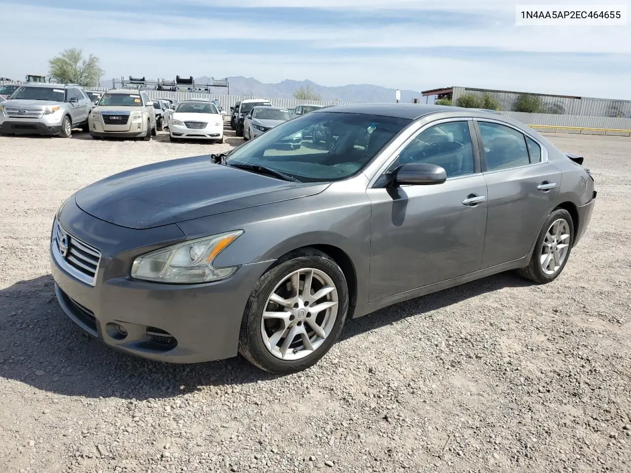 2014 Nissan Maxima S VIN: 1N4AA5AP2EC464655 Lot: 56770525