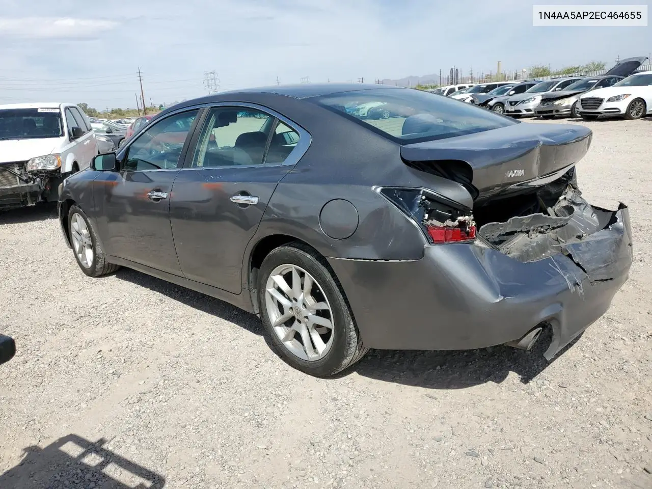 2014 Nissan Maxima S VIN: 1N4AA5AP2EC464655 Lot: 56770525