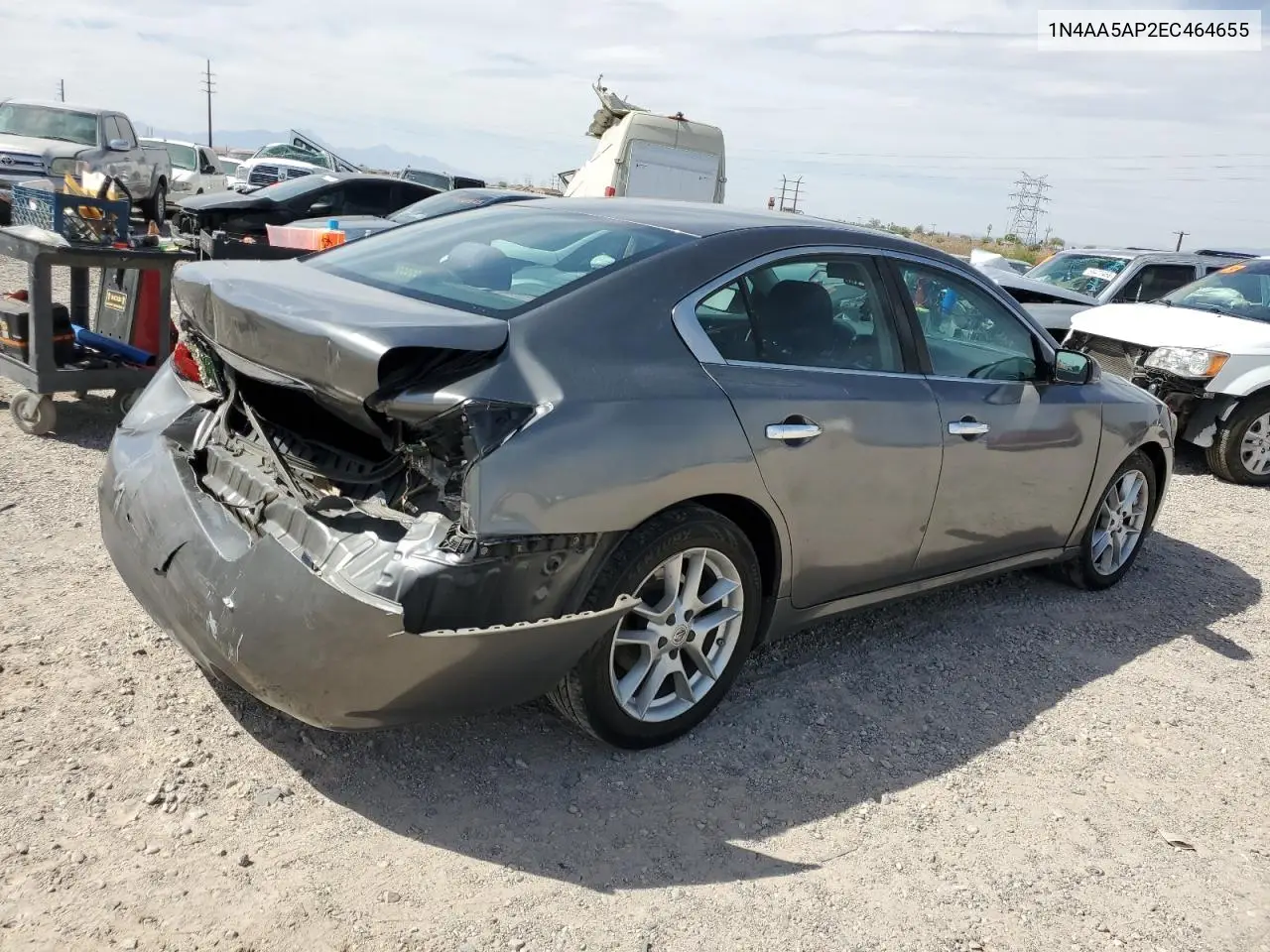 2014 Nissan Maxima S VIN: 1N4AA5AP2EC464655 Lot: 56770525